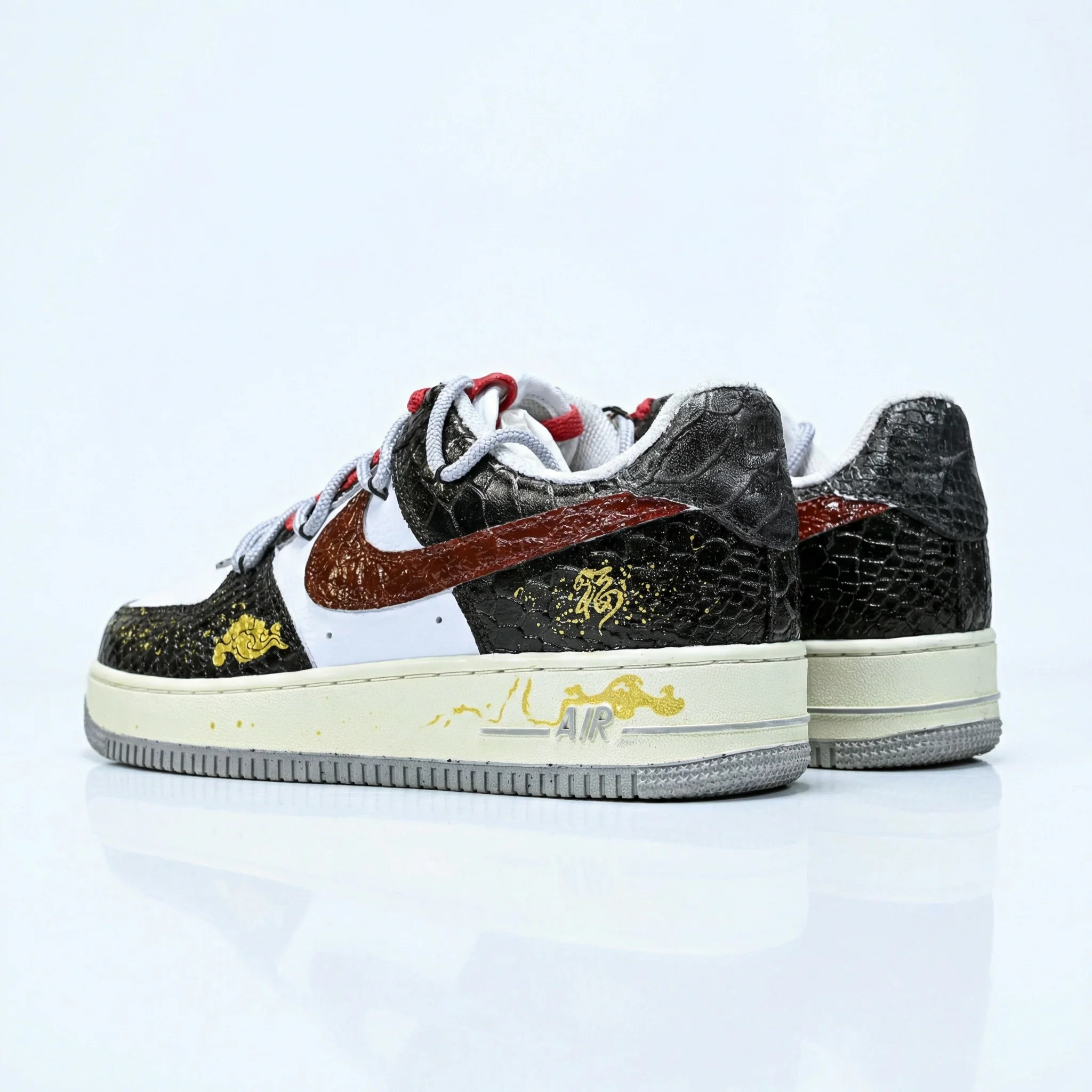 Black Ember Air Force 1 - Image 3