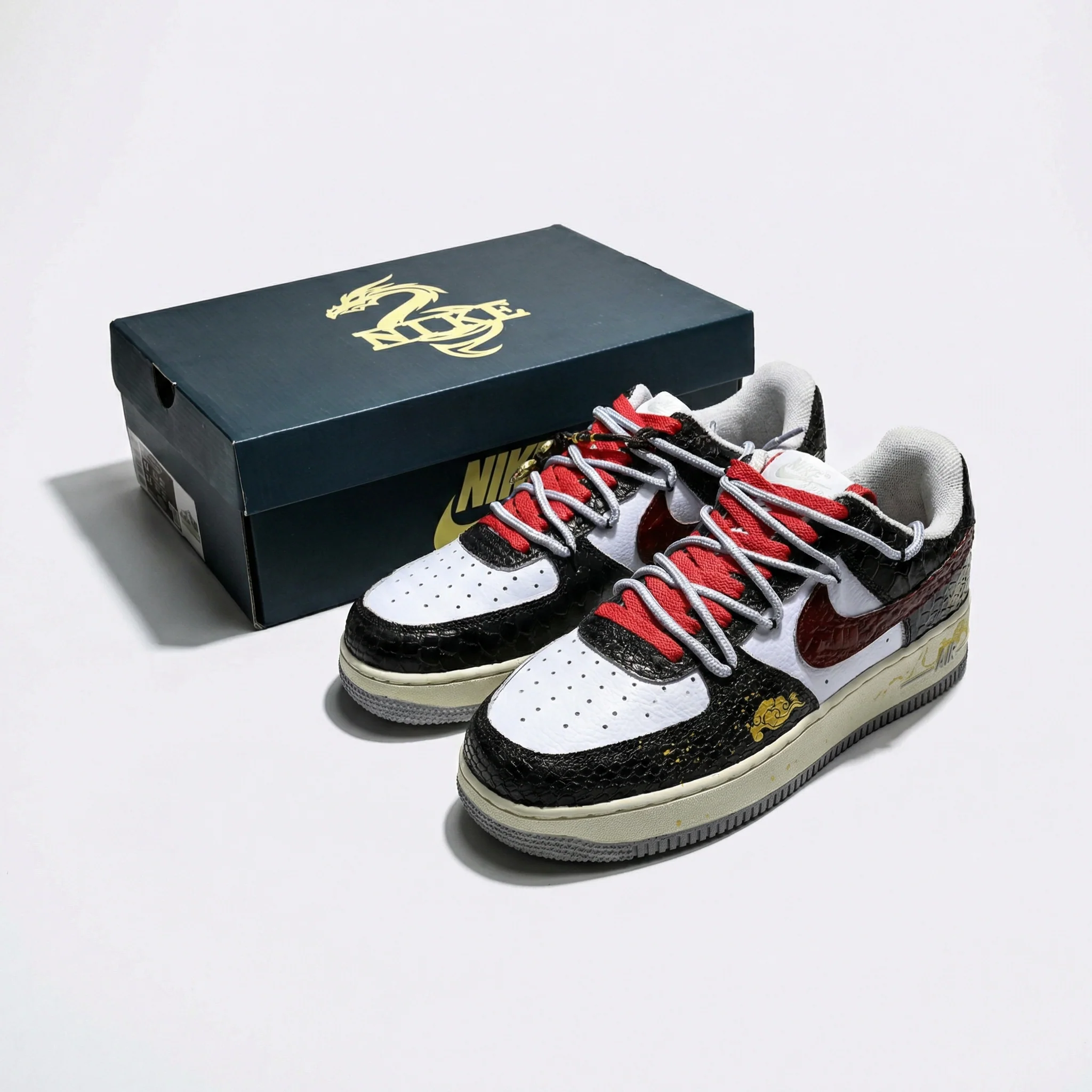 Black Ember Air Force 1 - Image 4