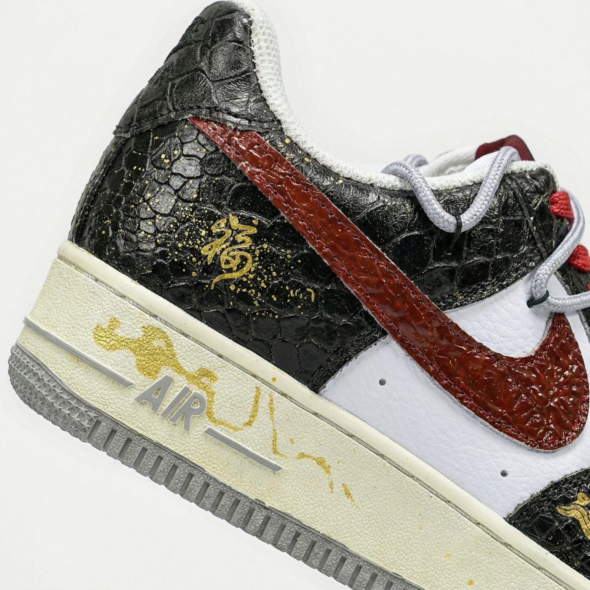 Black Ember Air Force 1 - Image 5