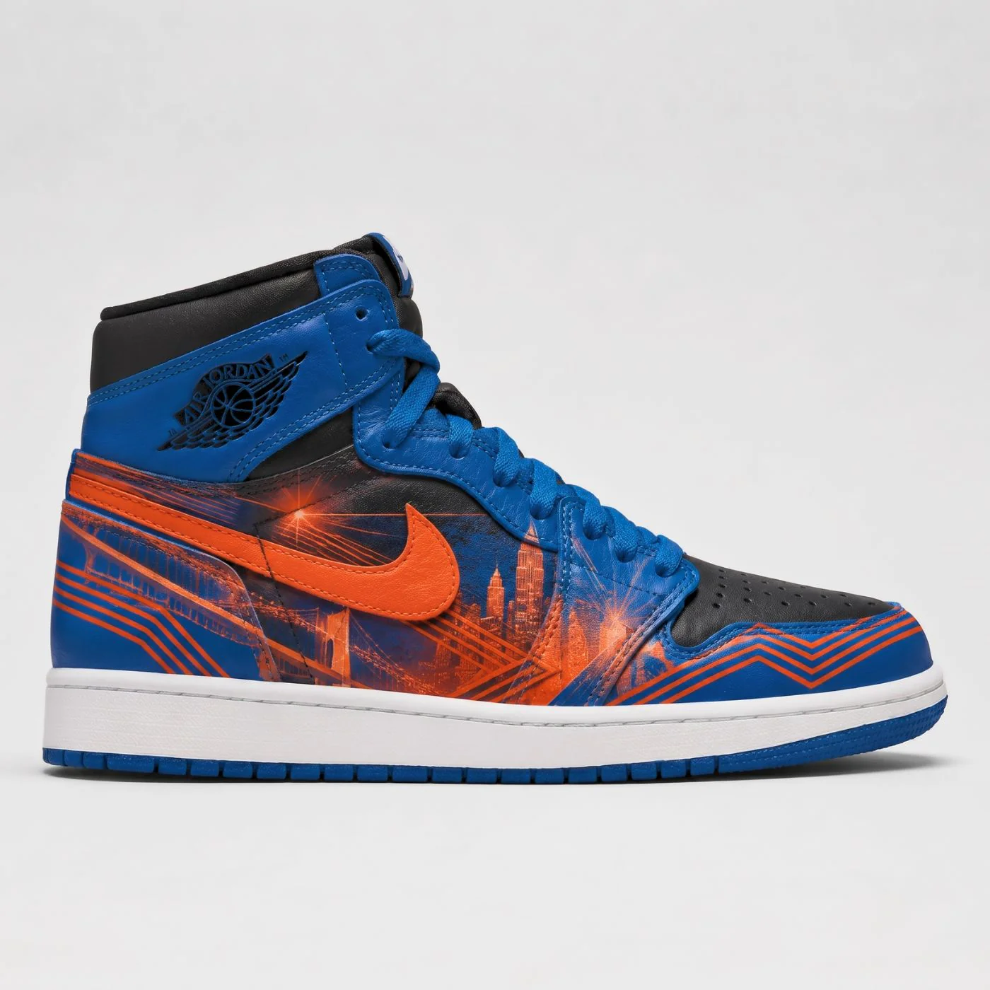 Brunson "King of NY" NBA Jordan 1 High - Image 3
