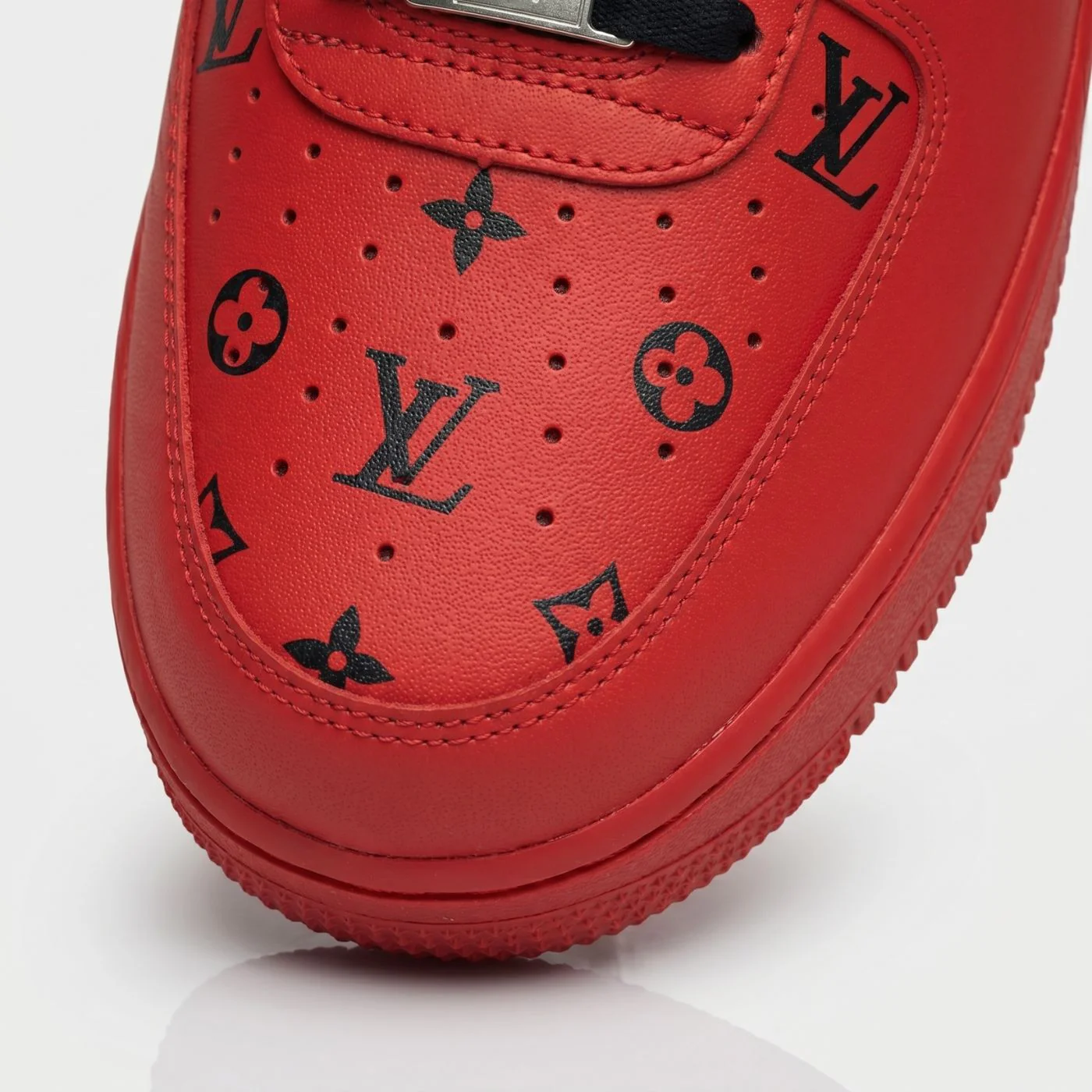 Cherry LV Air Force 1’s - Image 3