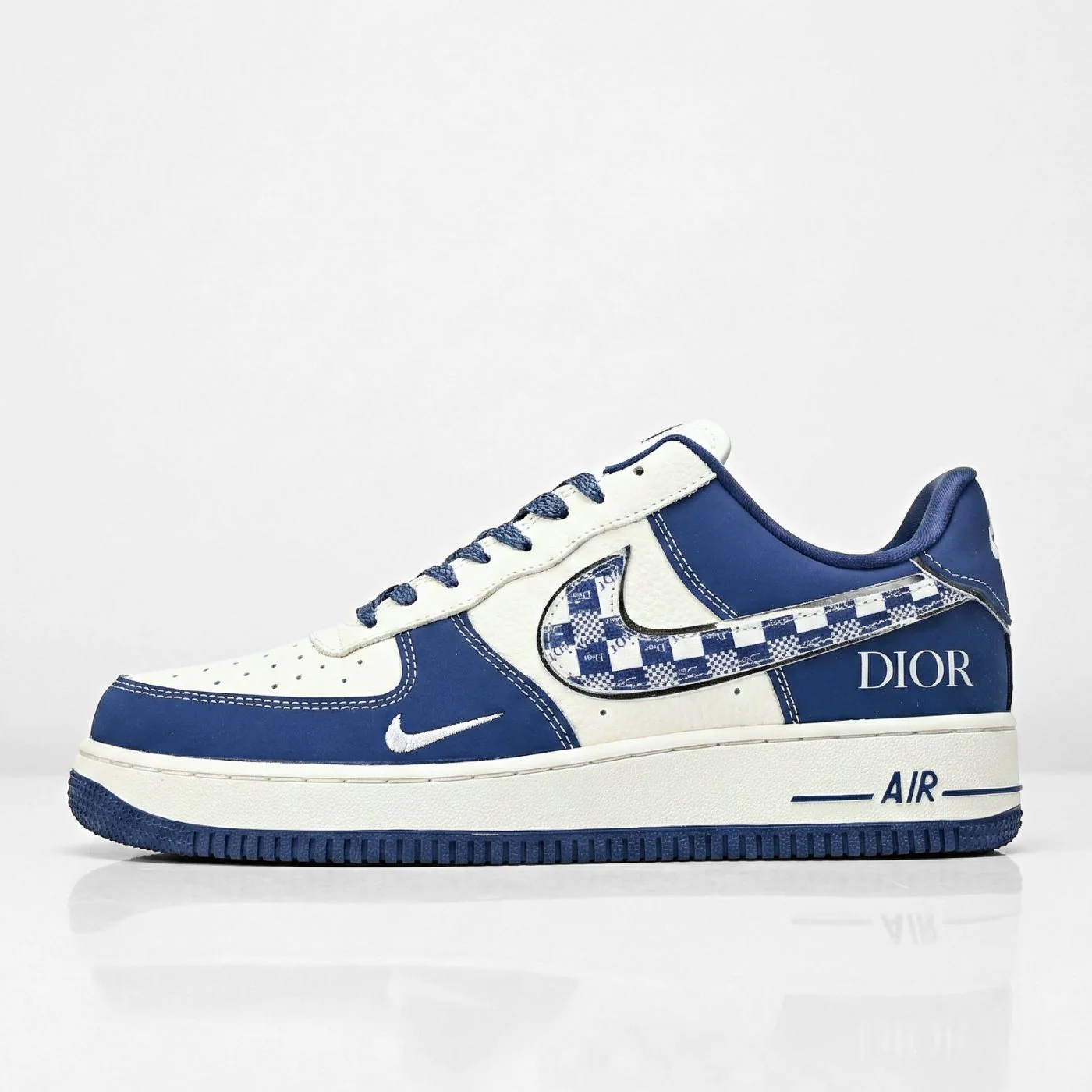 Dior Blue Air Force 1 - Image 3