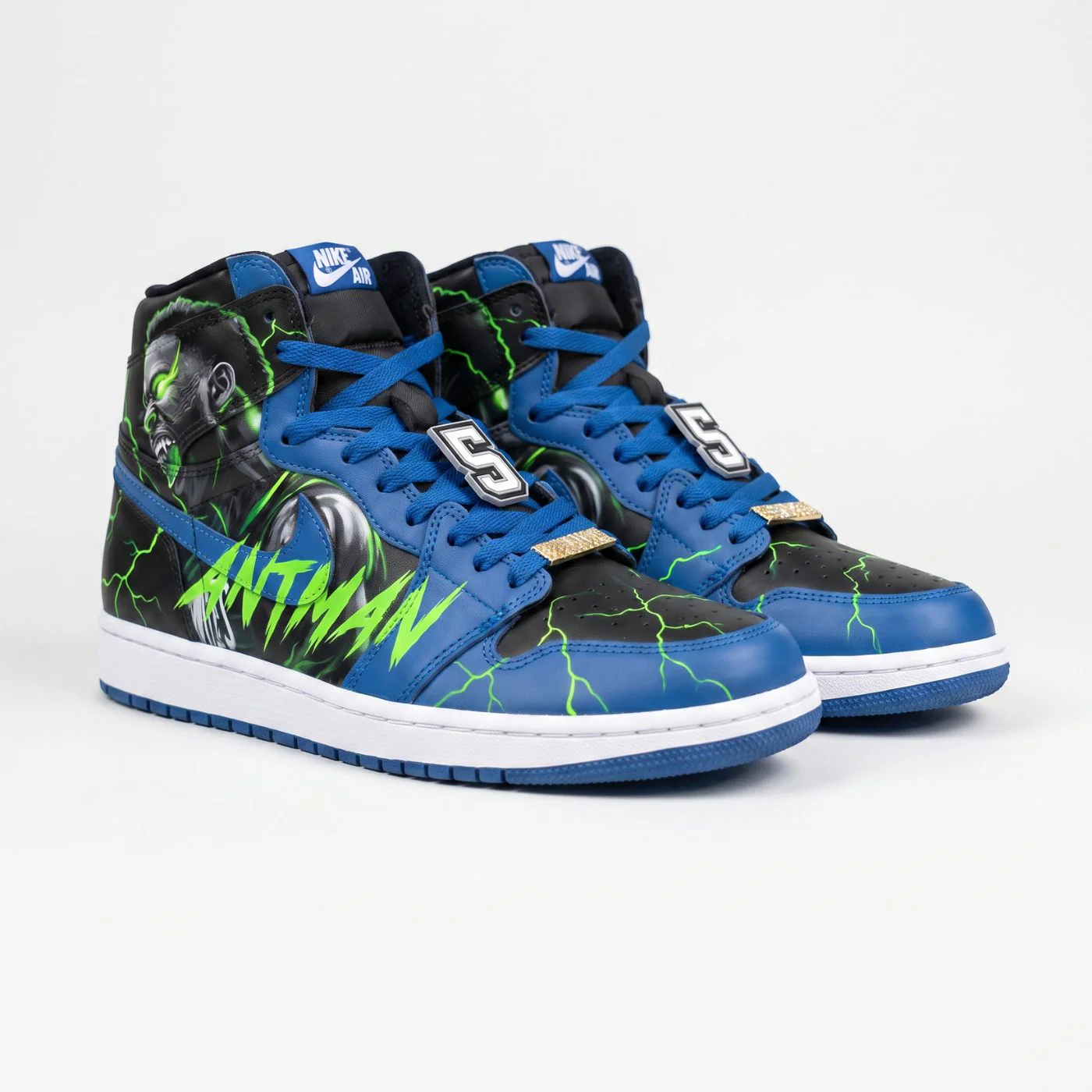 Edwards “Antman” NBA Custom Jordan 1 High - Image 3