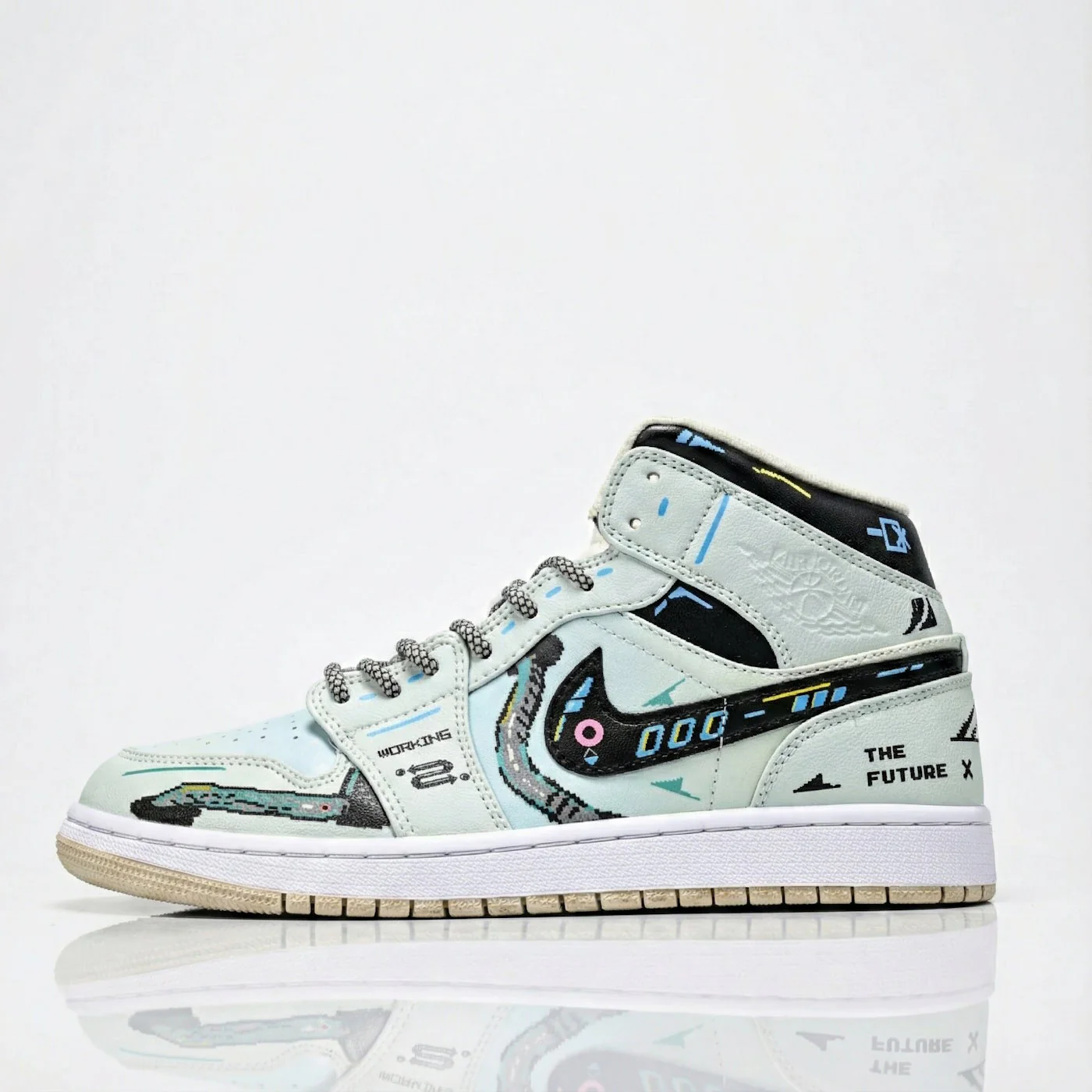 The Future Air Jordan 1 Mid - Image 2