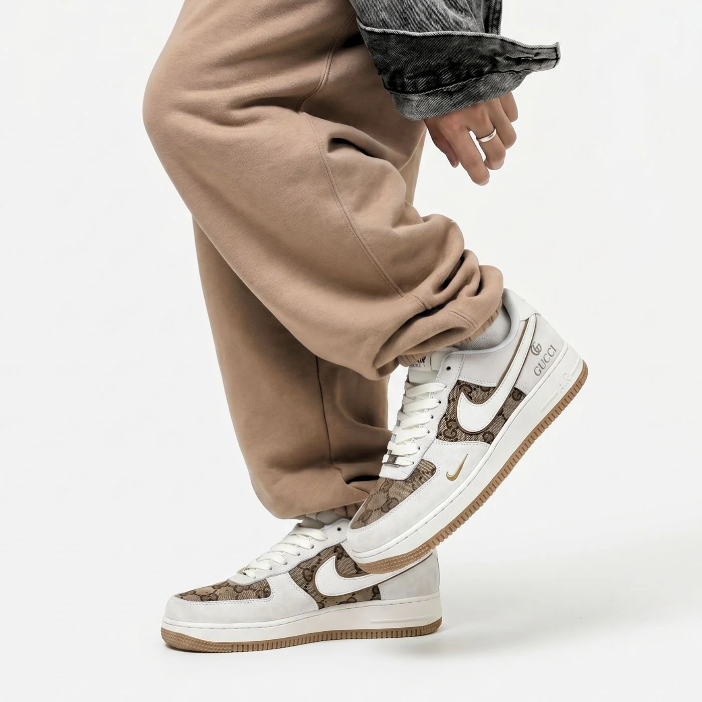 GG Monogram Air Force 1 - Image 5