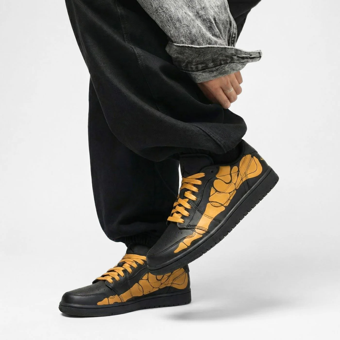 Gold Bones Jordan 1 - Image 5