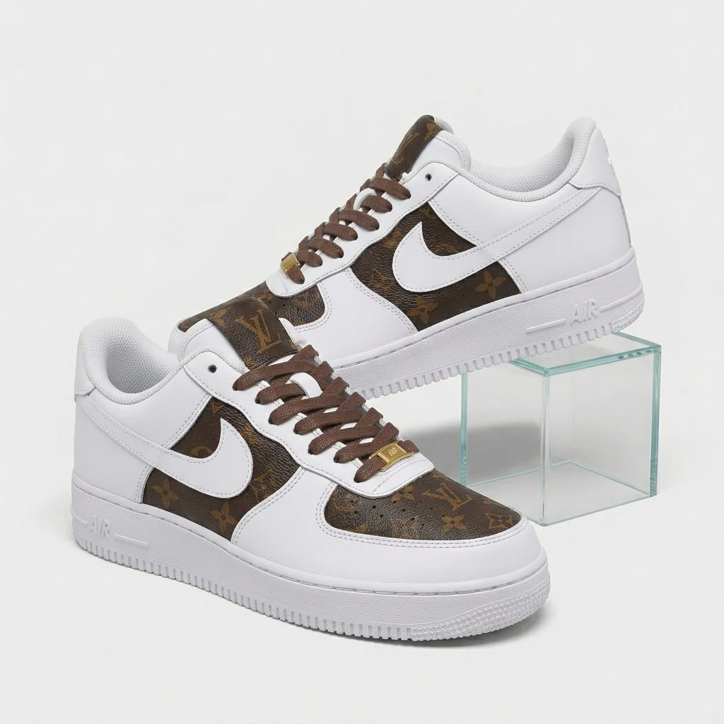 Monogram LV Air Force 1 - Image 4