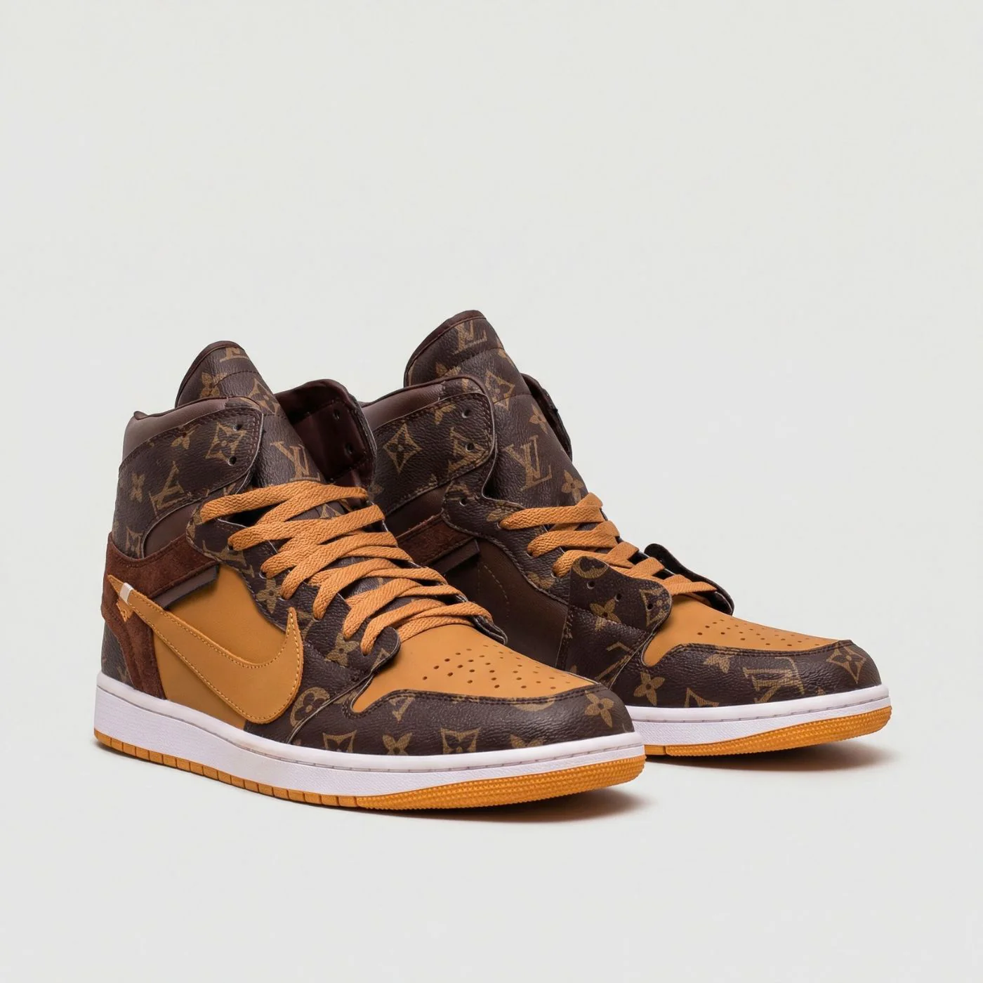 New Off-Louis LV Air Jordan 1 - Image 3