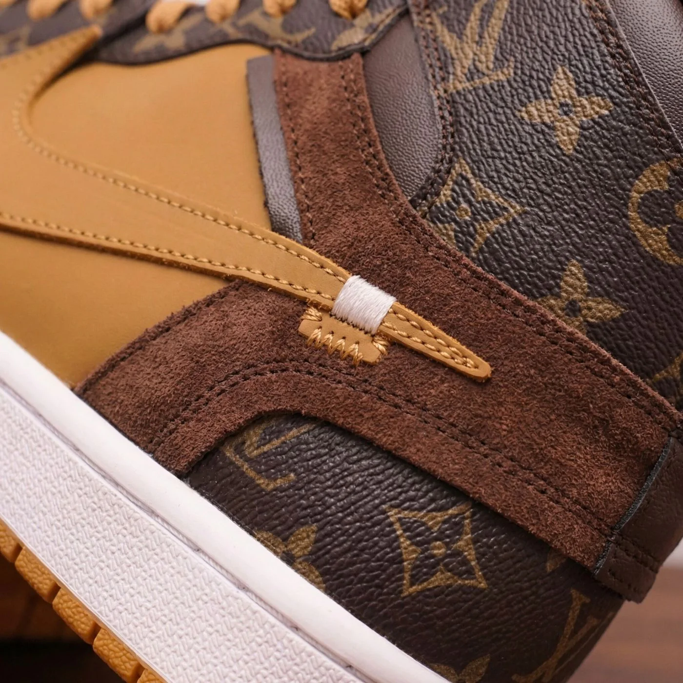 New Off-Louis LV Air Jordan 1 - Image 8