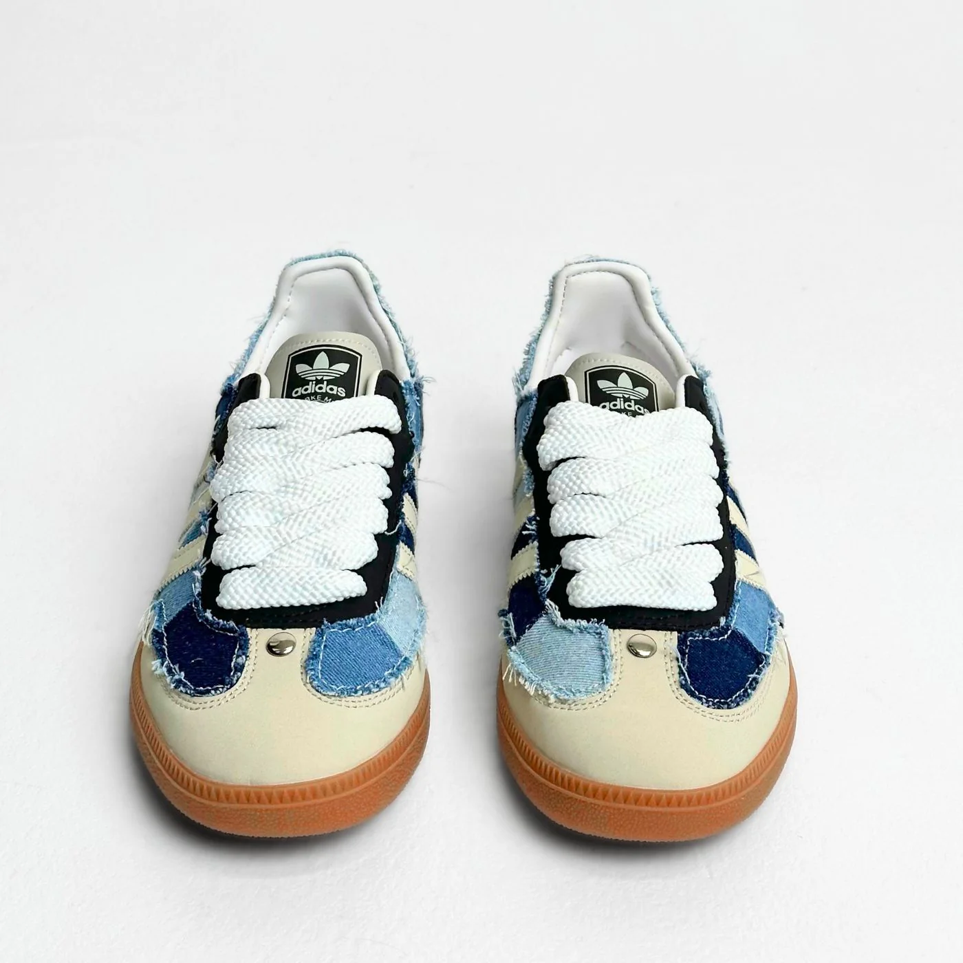 Patchwork Denim Adidas Samba - Image 5