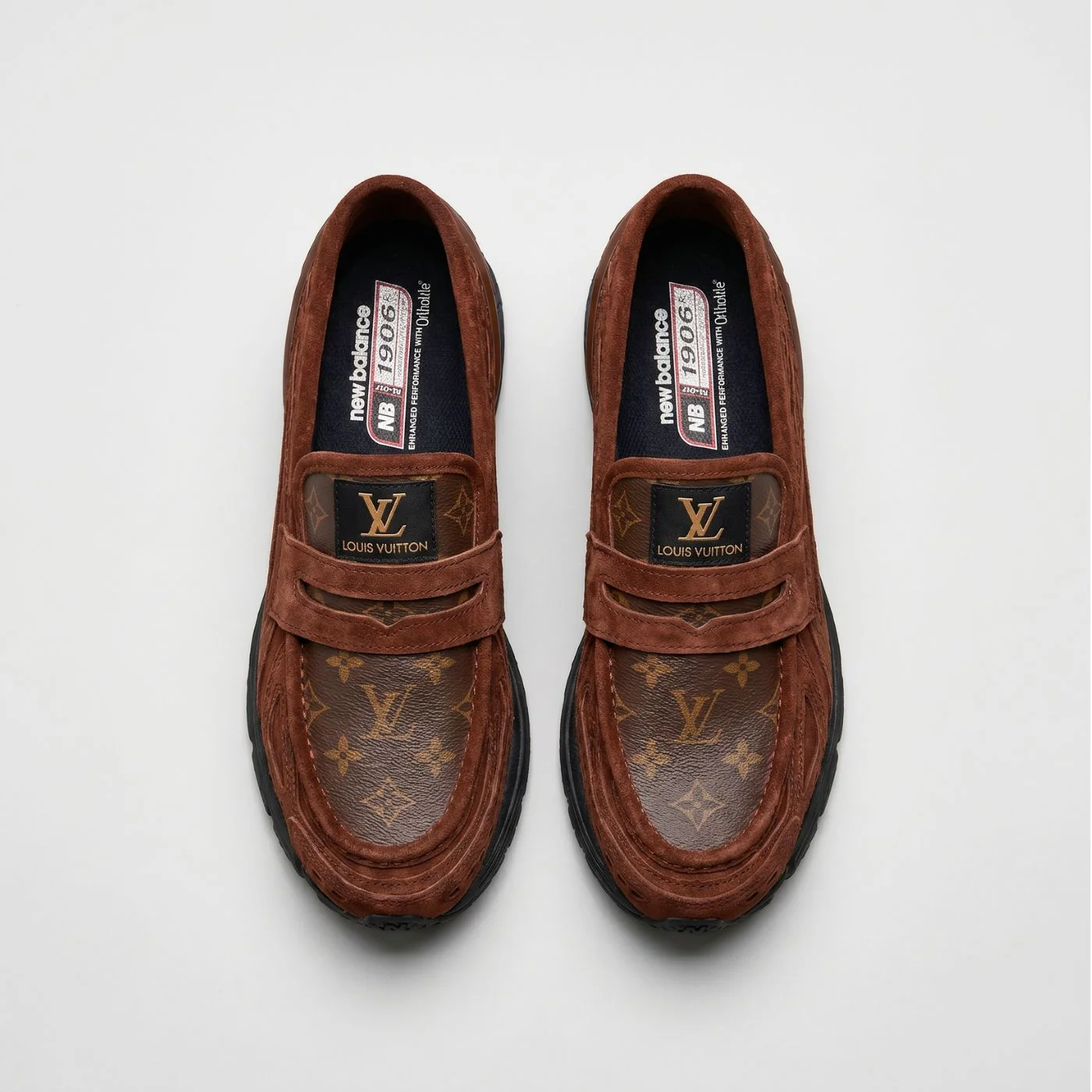 Premium LV New Balance 1906L Loafers - Image 3