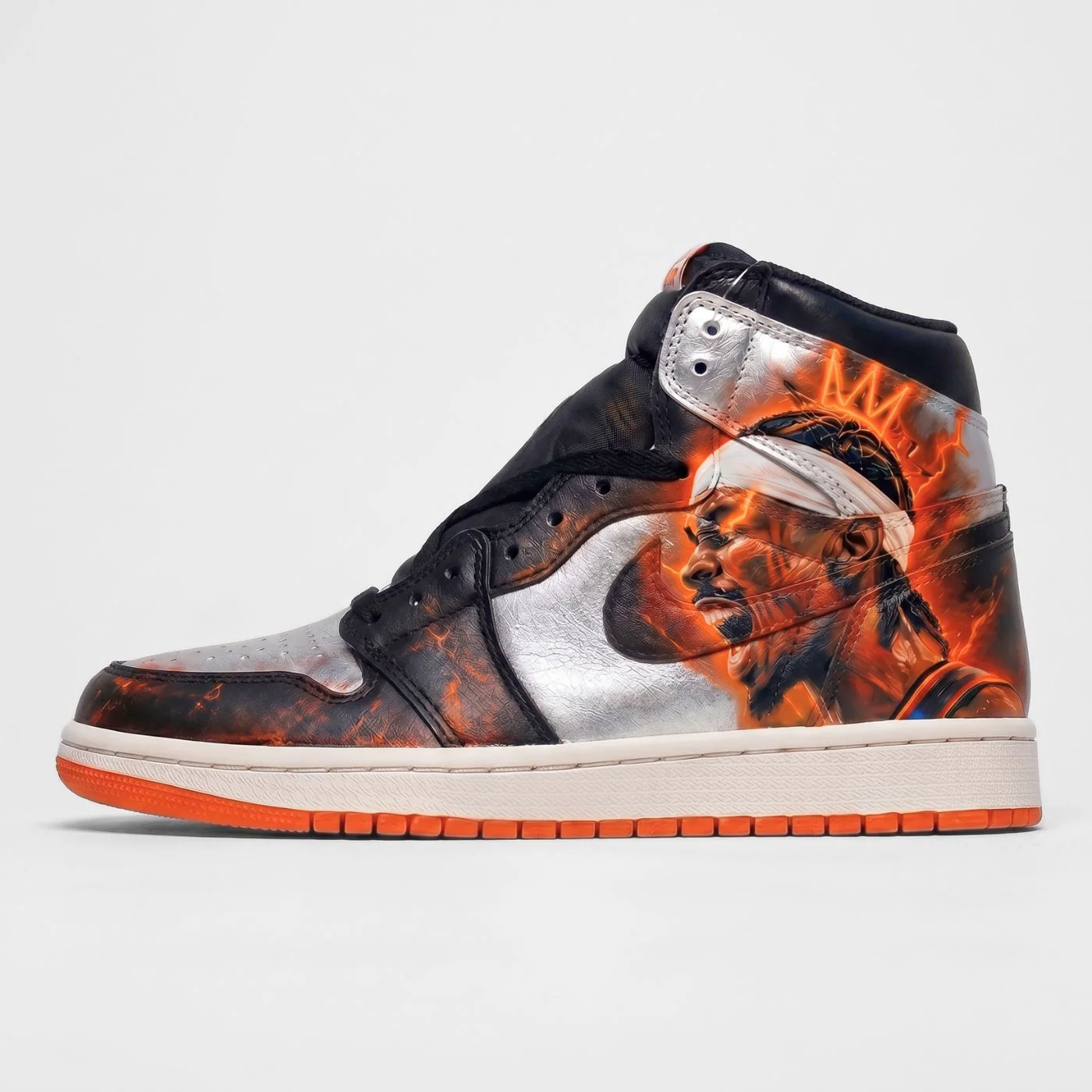 "SGA" NBA Custom Jordan 1 High - Image 4