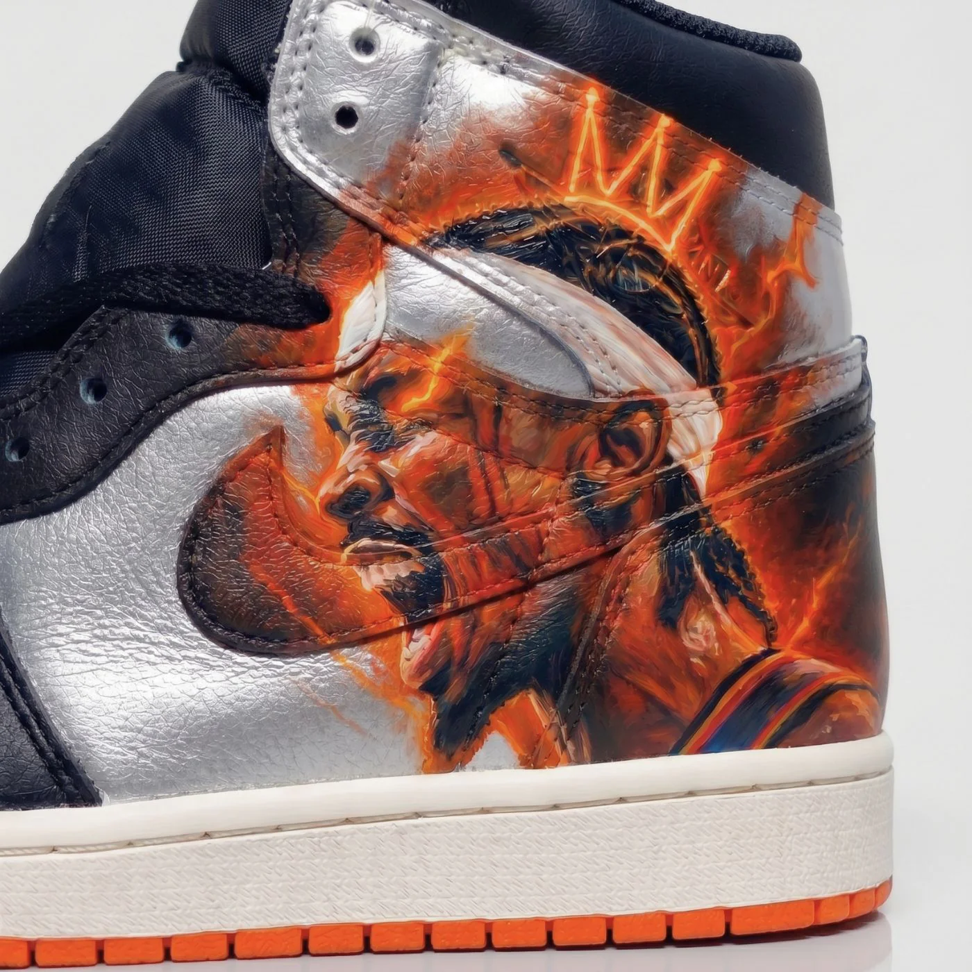 "SGA" NBA Custom Jordan 1 High - Image 7