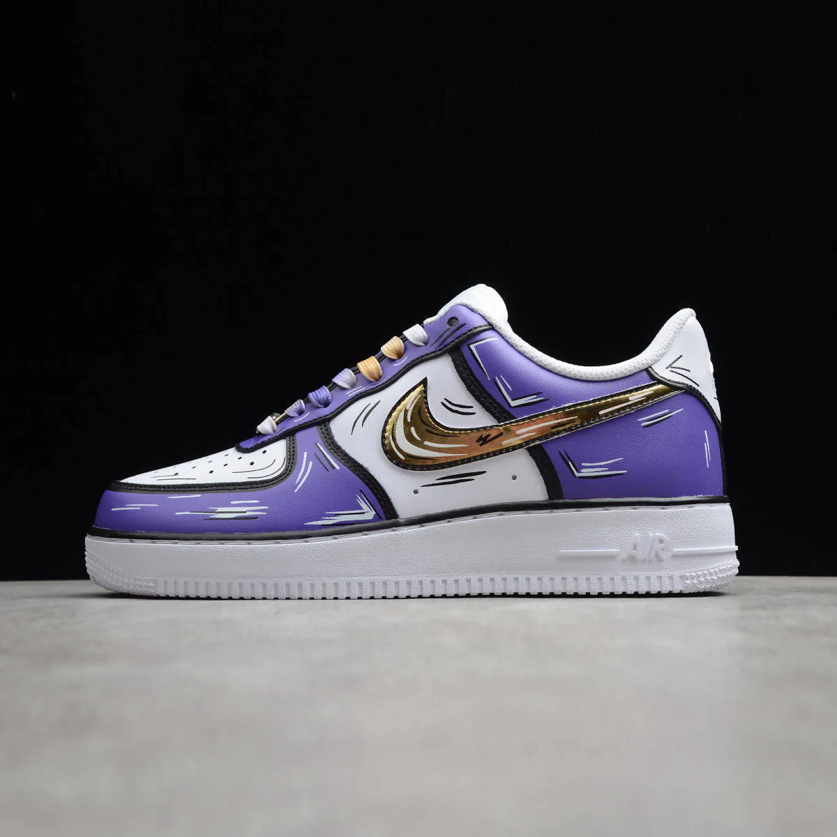 Sketch Outline Air Force 1 - Image 9