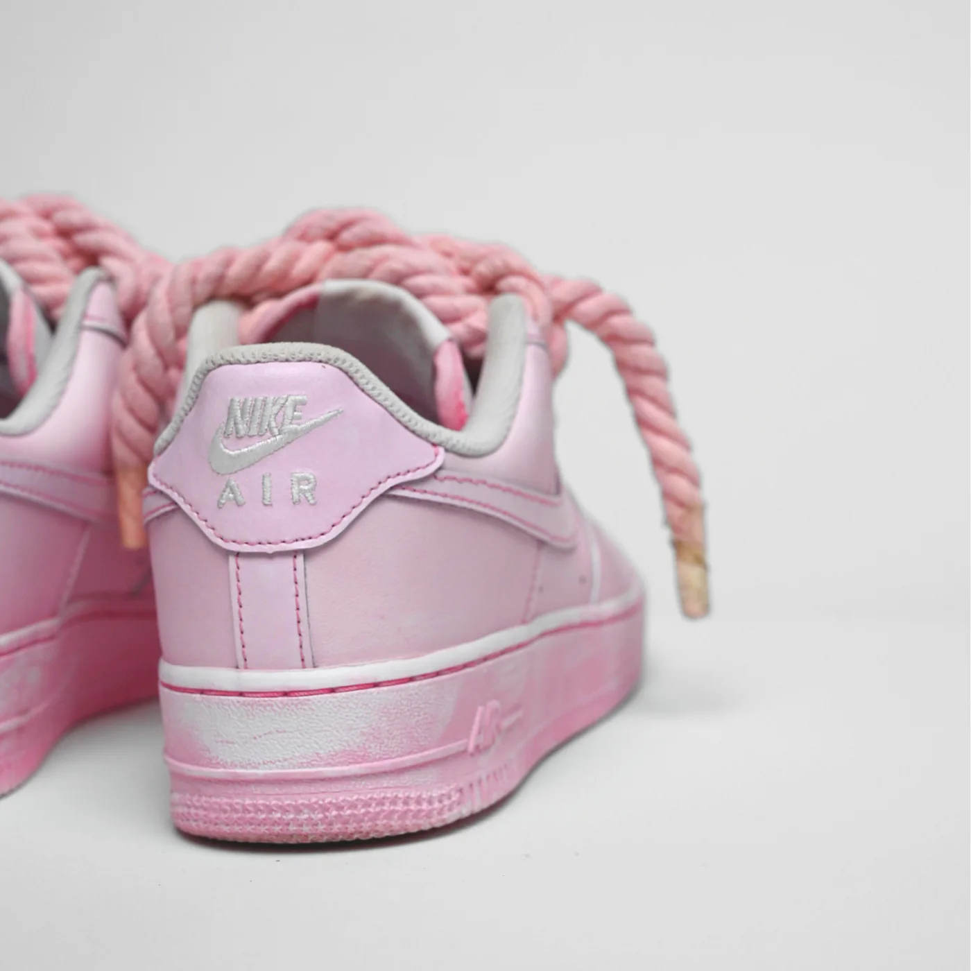 Washed Pink Rope Air Force 1 - Image 4