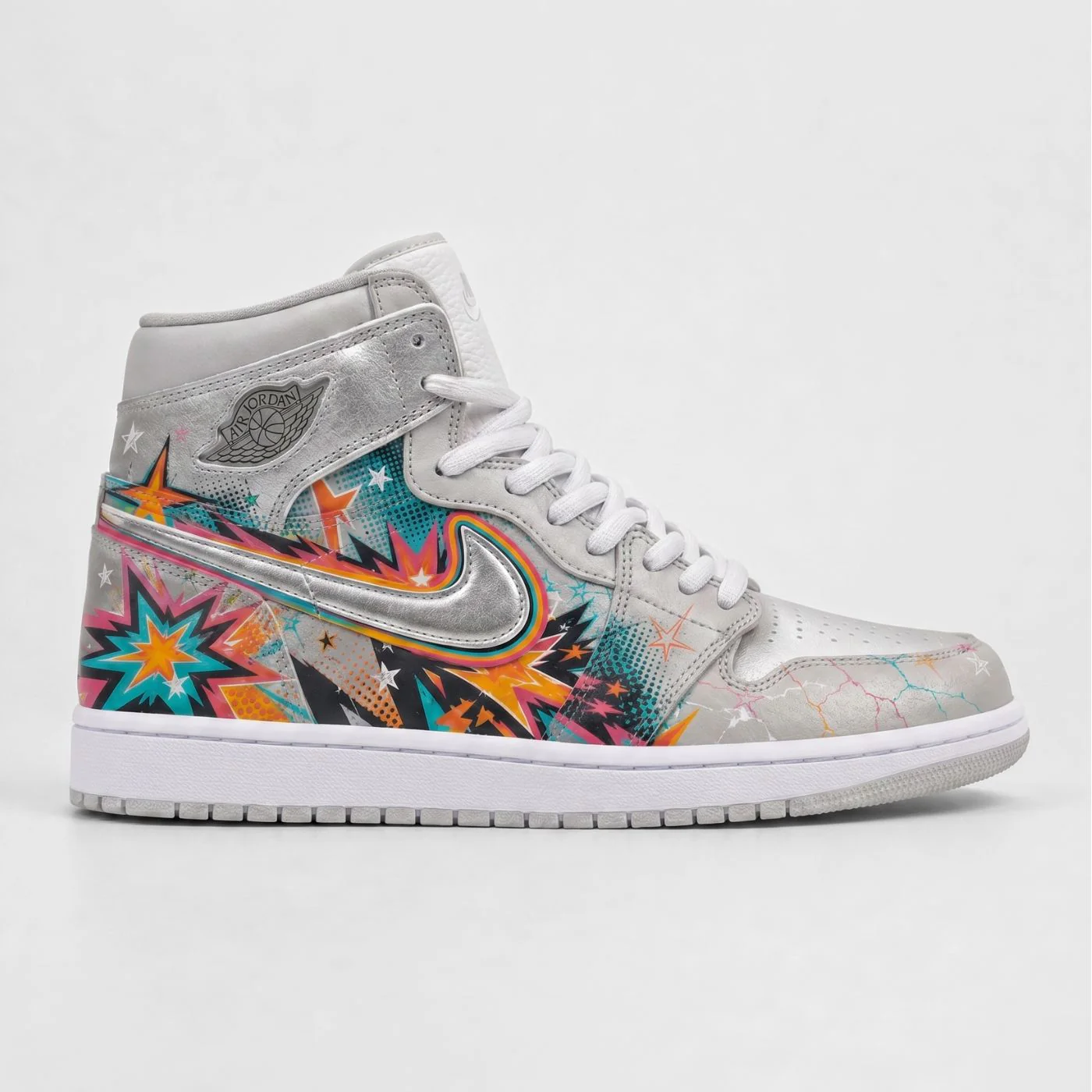 "Wemby" NBA Custom Jordan 1 High - Image 3