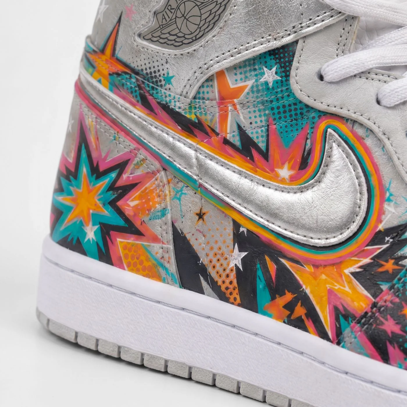 "Wemby" NBA Custom Jordan 1 High - Image 5